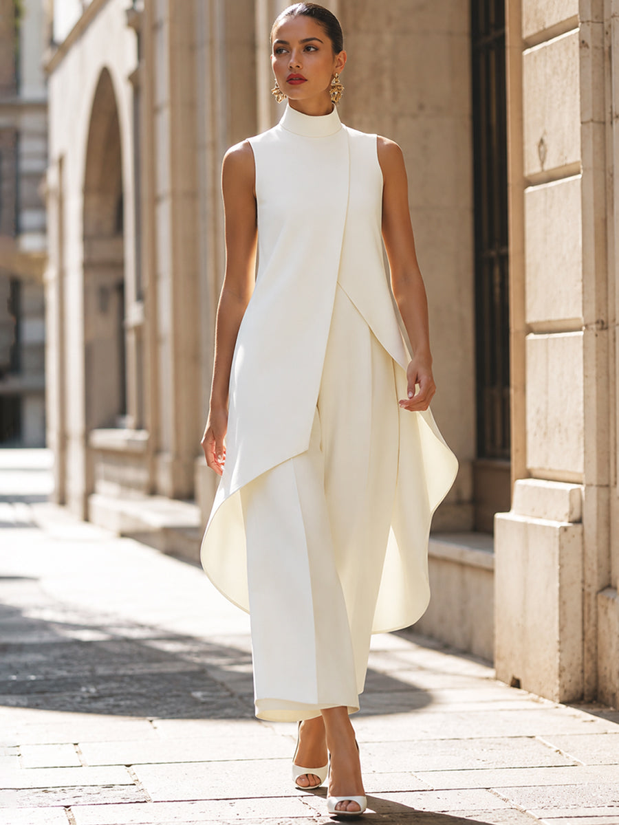 Catalina - Elegante lange val jumpsuit