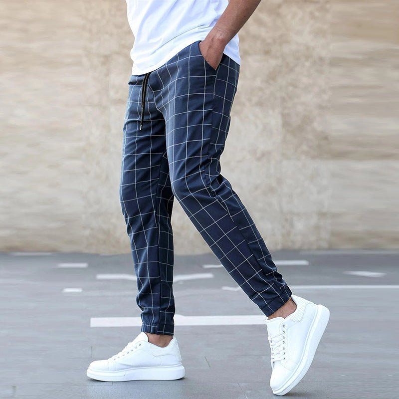 Weston | Elegante geruite broeken