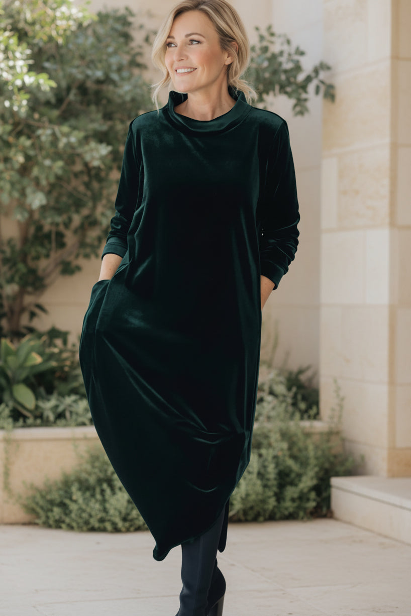 RORY - ELEGANTE VELVET JURK