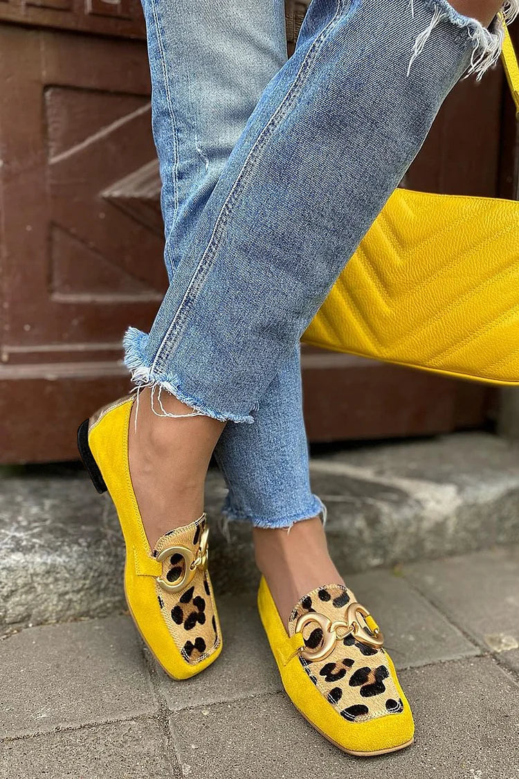 STELLE - Loafers met dierenpatroon