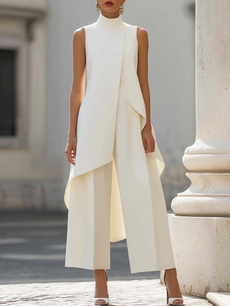 Catalina - Elegante lange val jumpsuit