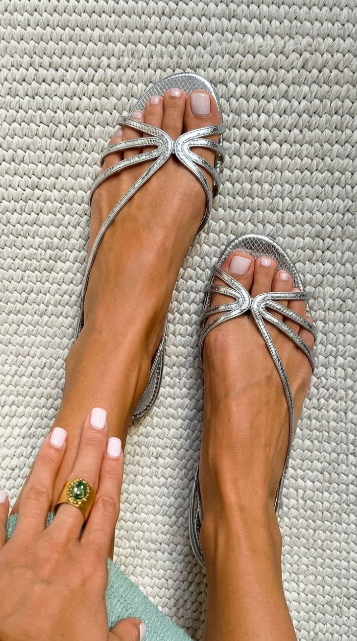 Ginevra | Gouden Sandalen Zomer Elegantie