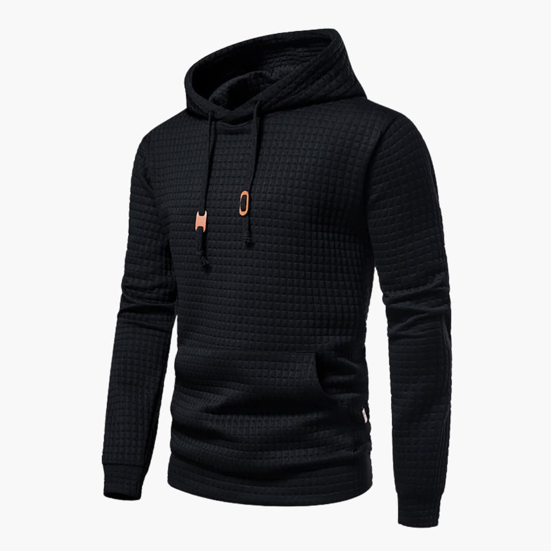 Van Laarhoven Mode | Hoodie met ruitpatroon – 1+1 gratis