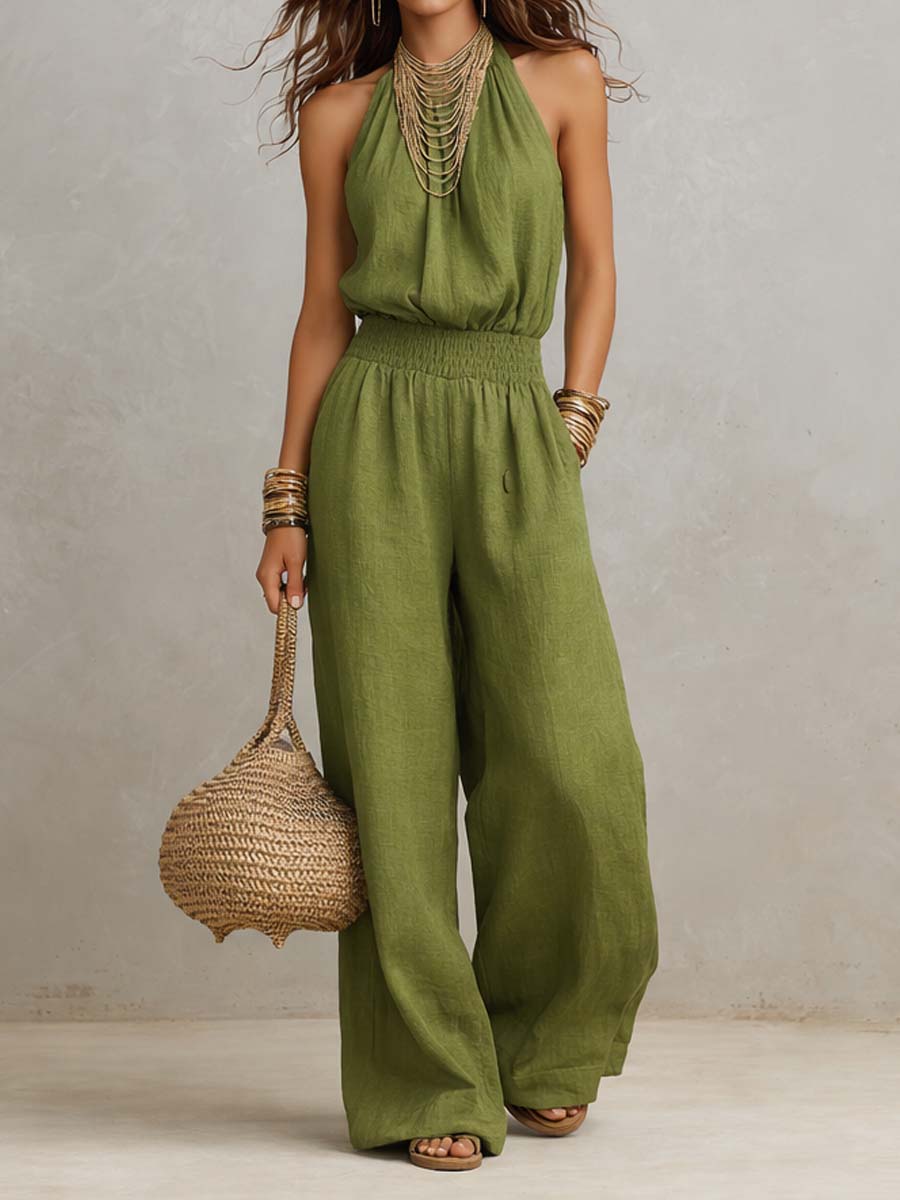 Valeria | Elegante Jumpsuit met Halter