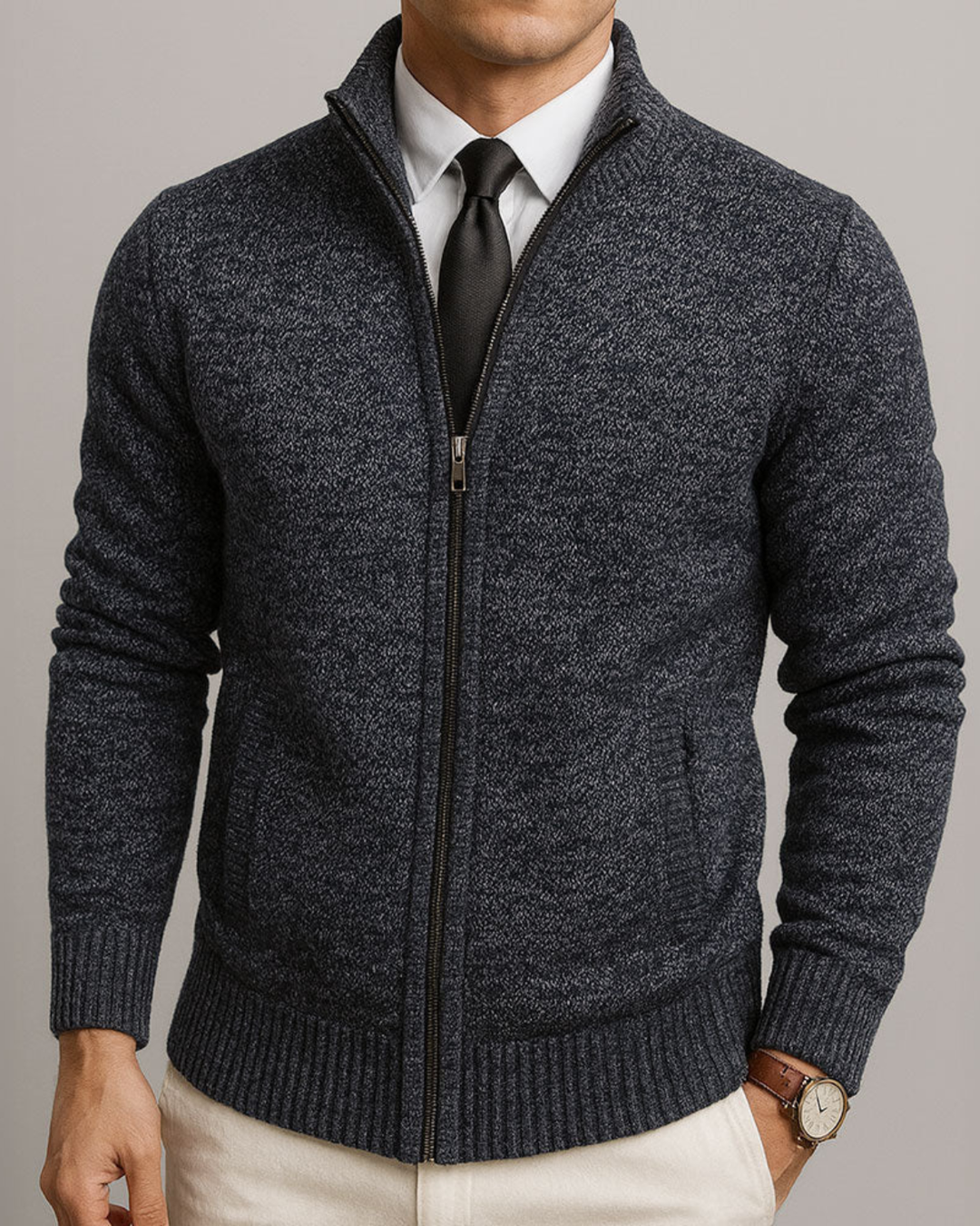 Van Laarhoven Mode | Elegant herenvest met knopen
