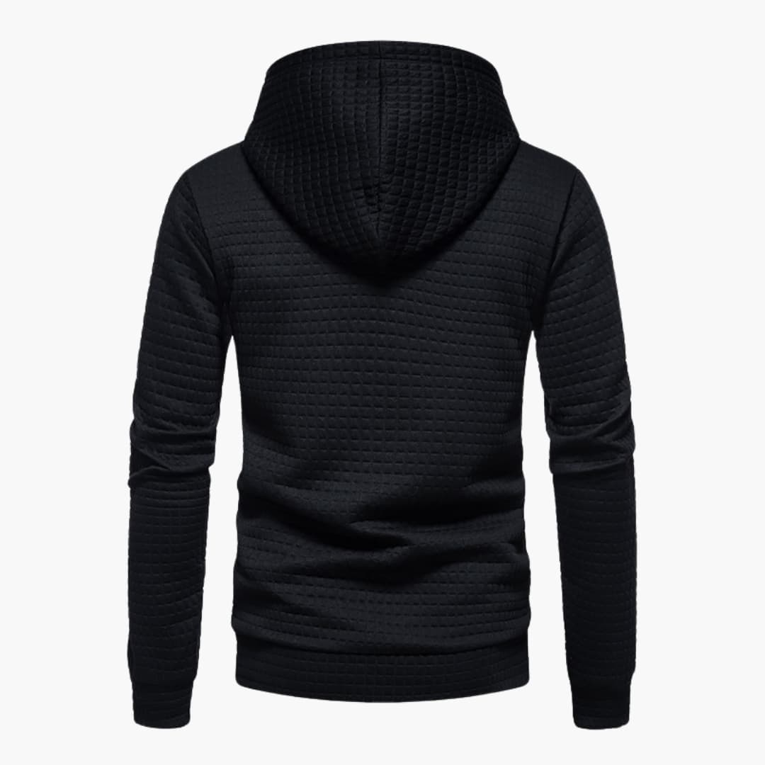 Van Laarhoven Mode | Hoodie met ruitpatroon – 1+1 gratis
