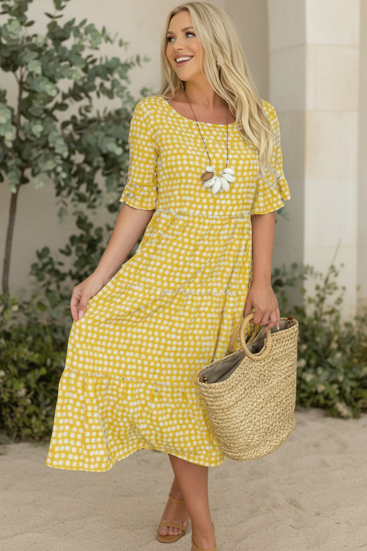 JOANNA - STIJLVOLLE PRINT JURK