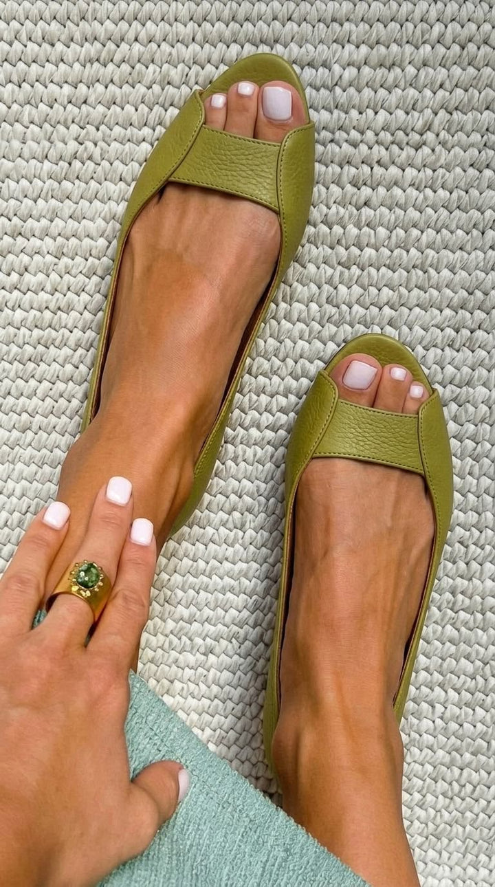 Adelina | Gouden Comfort Chic Sandalen