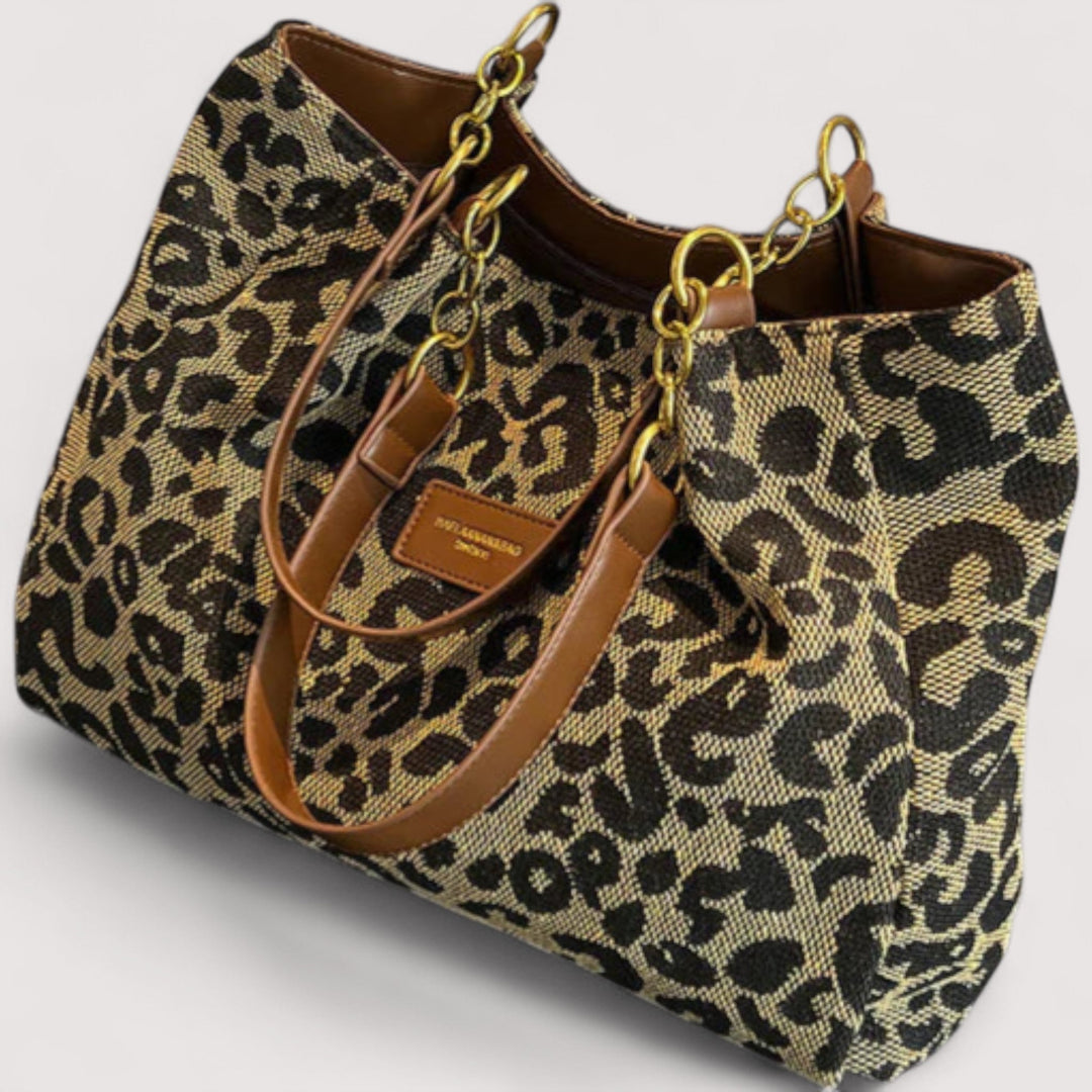 Lévrier – Luipaard Canvas Shoppen Tas