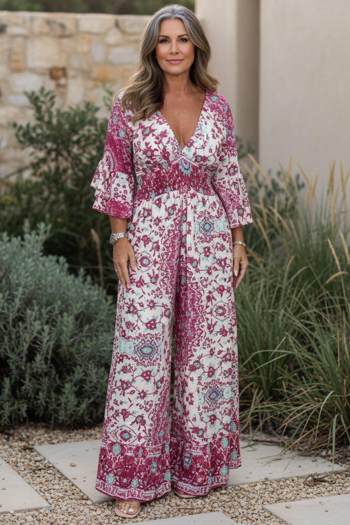 ZAIRA - BEDRUKTE JUMPSUIT