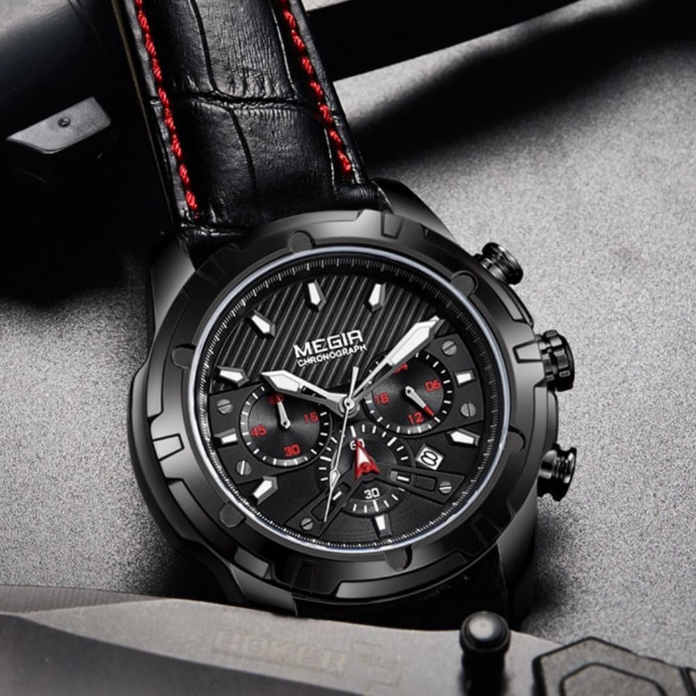 Luxe Militaire Chronograaf Sporthorloge