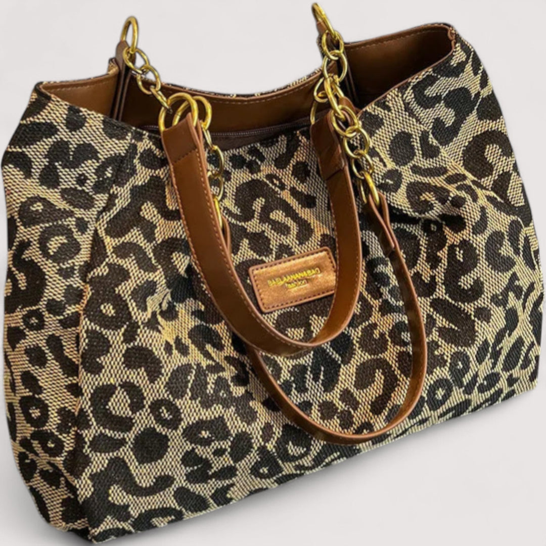 Lévrier – Luipaard Canvas Shoppen Tas
