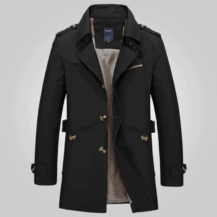 William | Elegante trenchcoat knopen