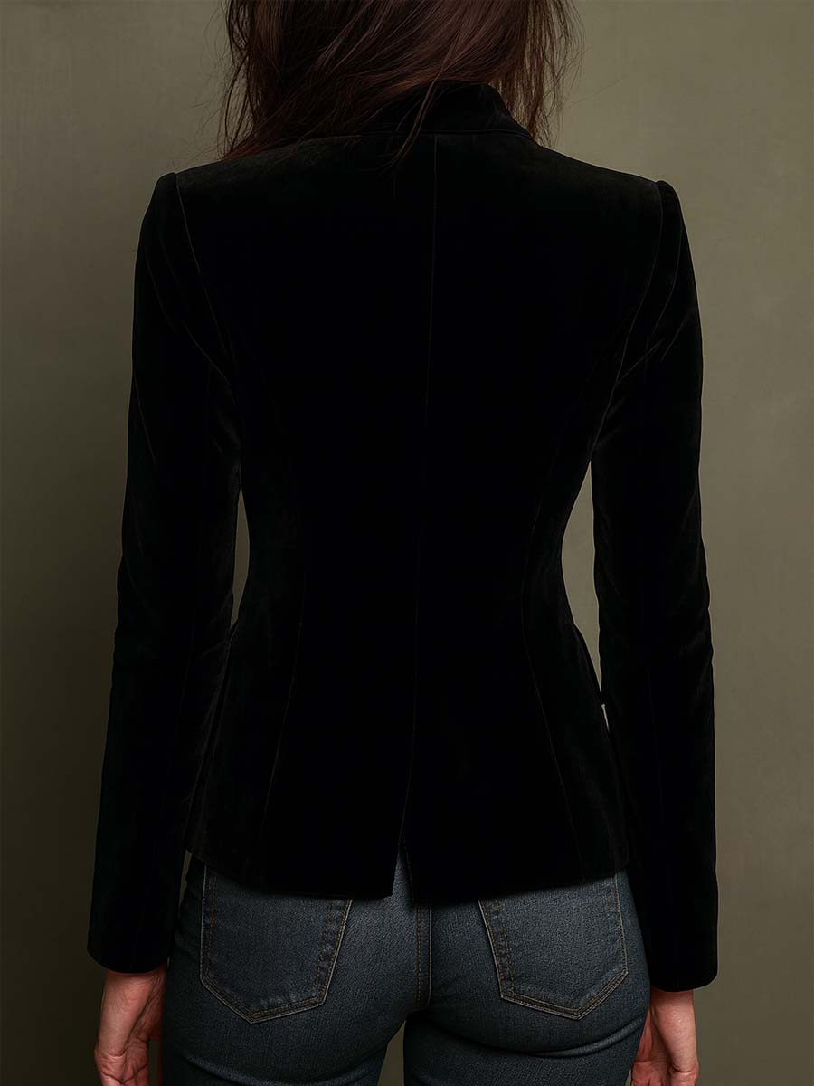 Apolline | Blazer met kleurrijke borduursels