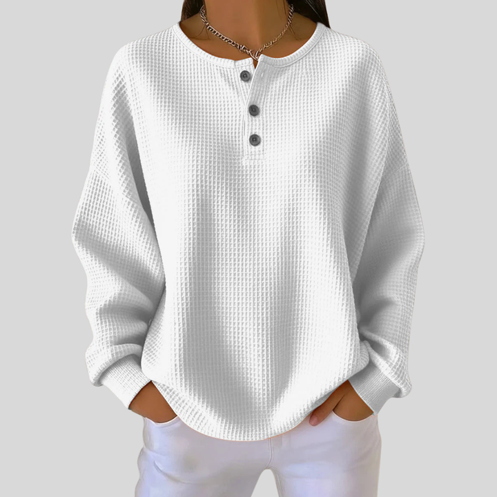 Nessa™ | Trui met knoopsluiting