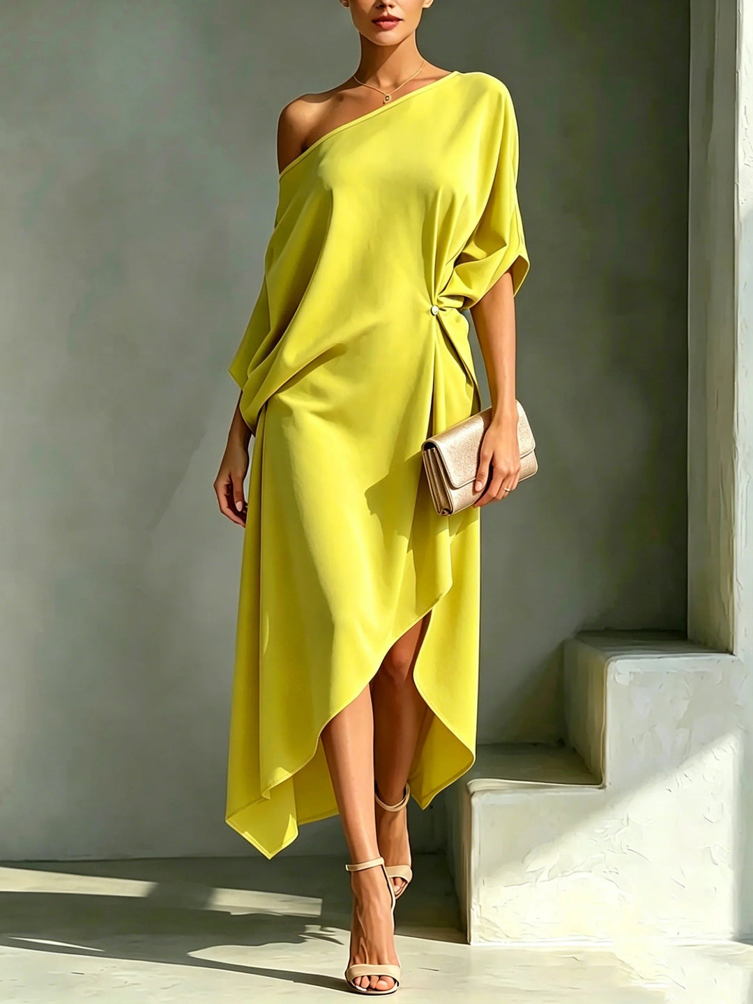 Camila | Elegante asymmetrische jurk