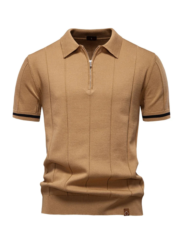 Van Laarhoven™ | Heren Polo Shirt Met Rits