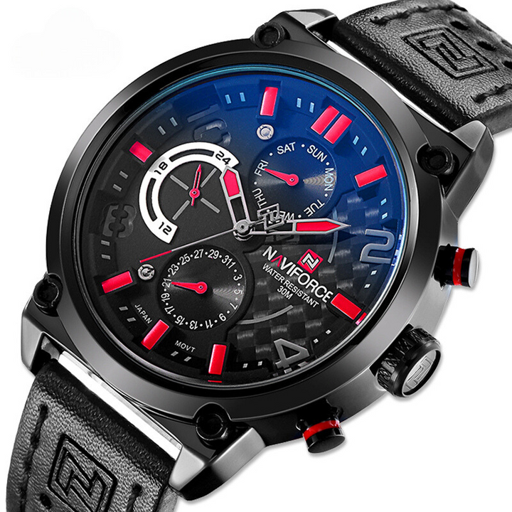 Militaire Kwarts Datum Horloge