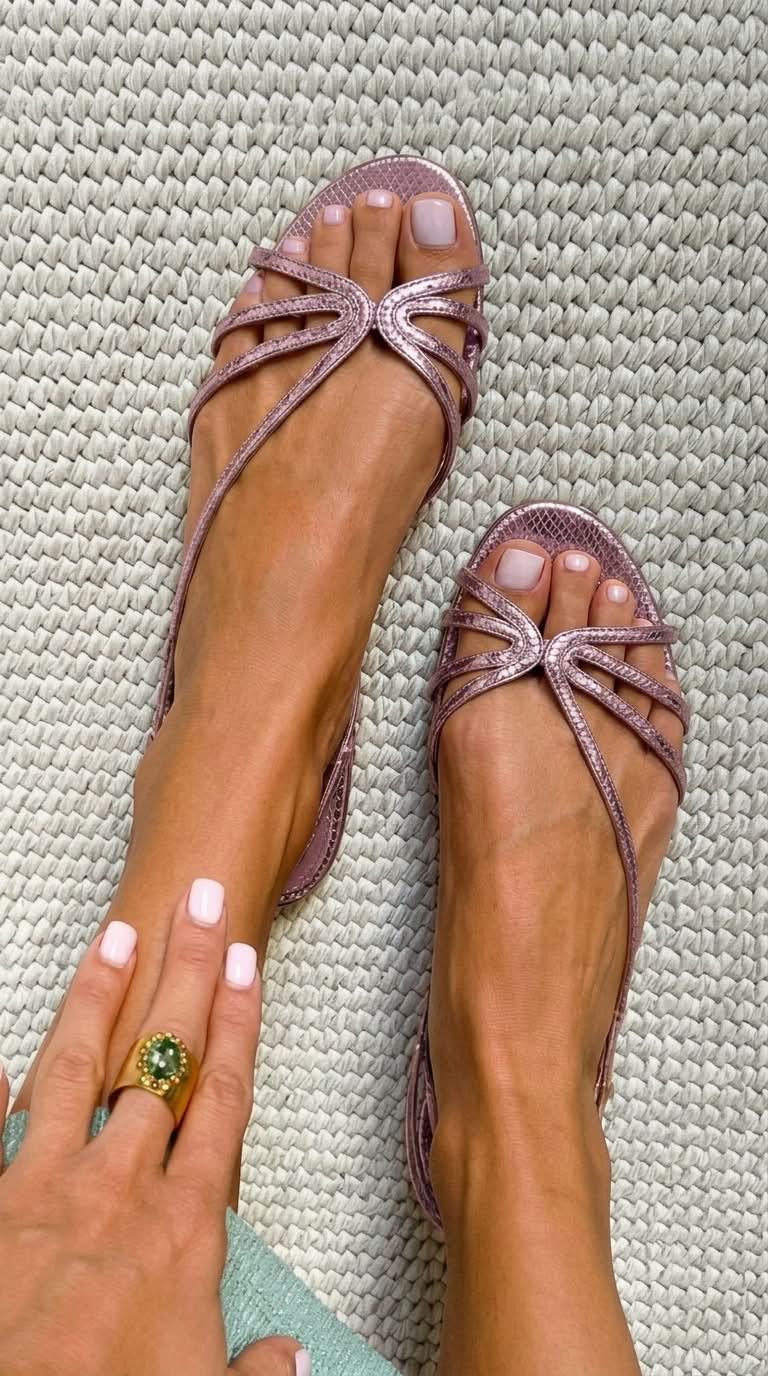 Ginevra | Gouden Sandalen Zomer Elegantie