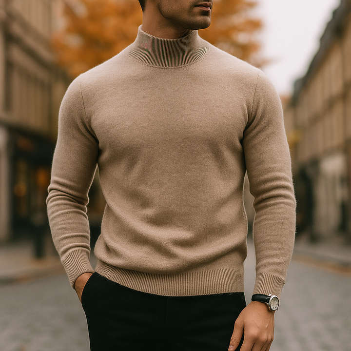 Van Laarhoven Mode | Herentrui met halve col