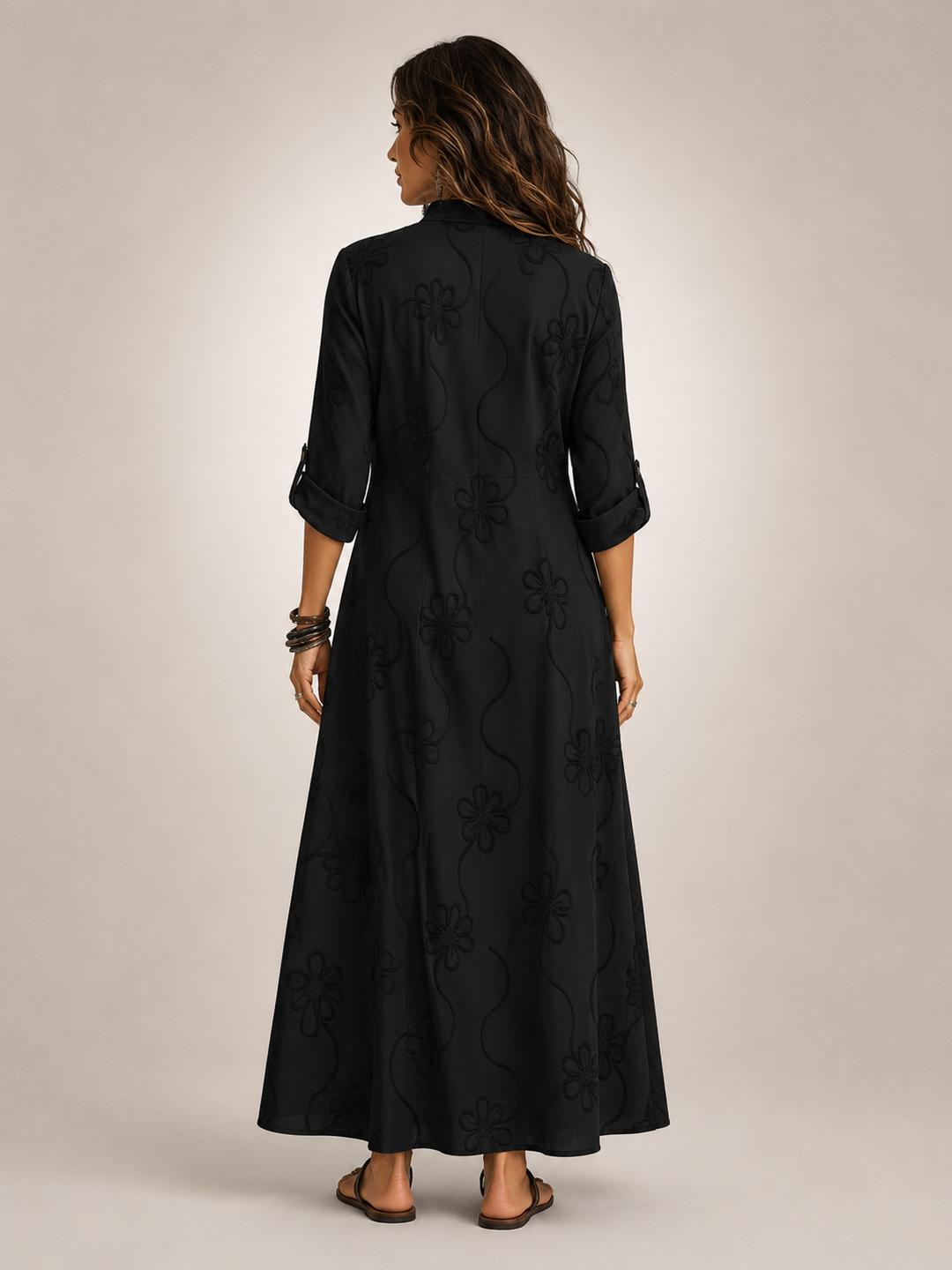 Lotte | Taille-verstevigende Bloemen Zomerjurk