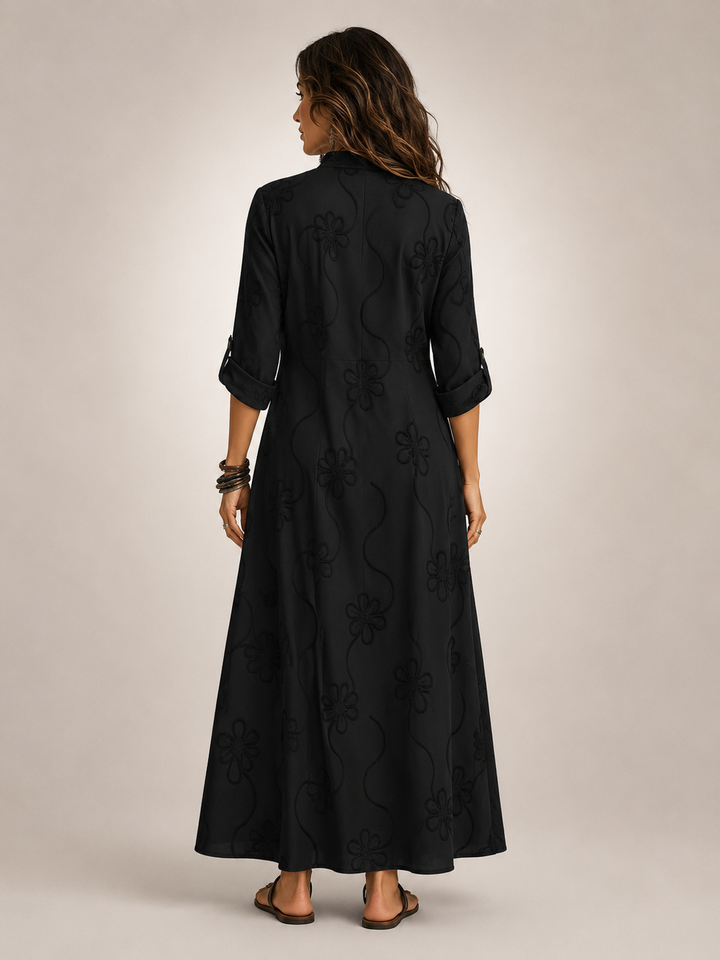 Lotte | Taille-verstevigende Bloemen Zomerjurk