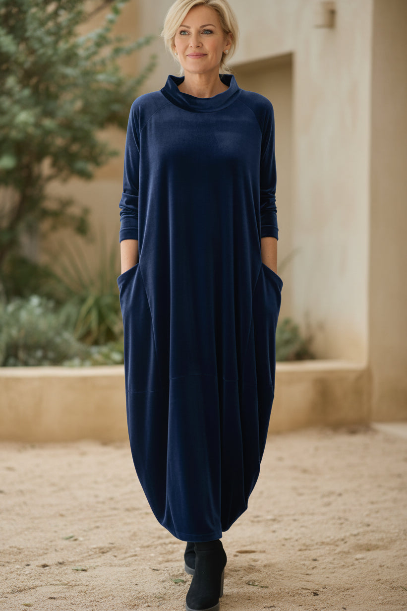 RORY - ELEGANTE VELVET JURK