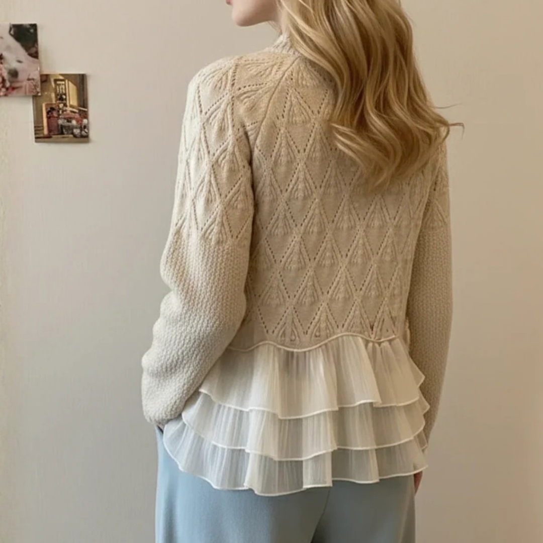 Ruvella™ | Elegante Trui met Ruches