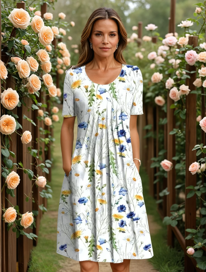HARPER | ELEGANTE JURK MET BUIKBEDDEKKING