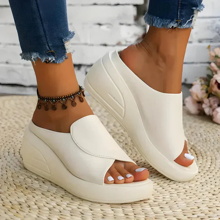 Eliza™ – Orthopedische Slip-on Wedge Sandalen