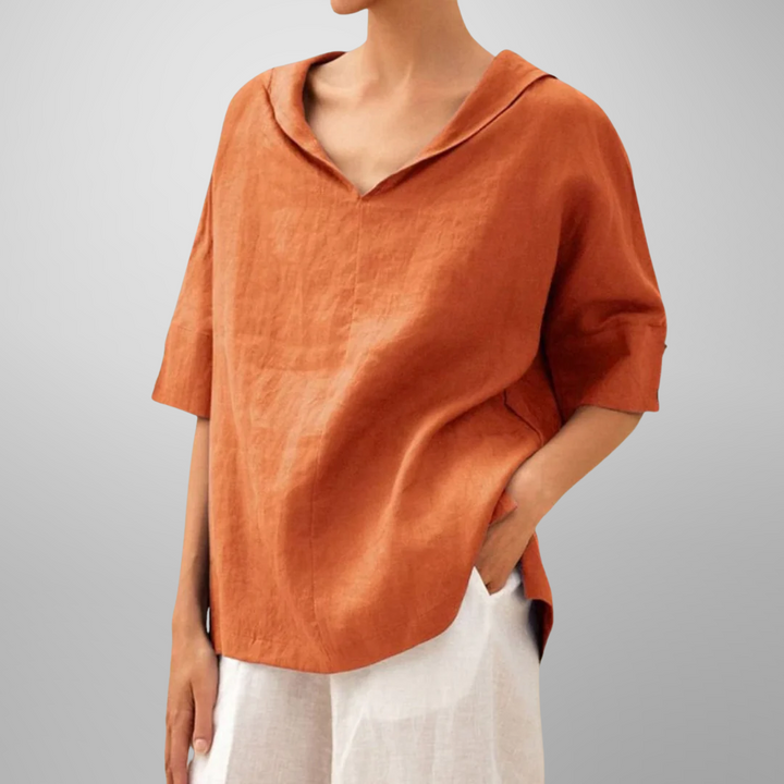 Lucy – Katoenen Losse Blouse