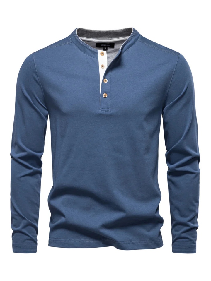 Van Laarhoven™ | Premium Heren T-Shirt Met Lange Mouwen