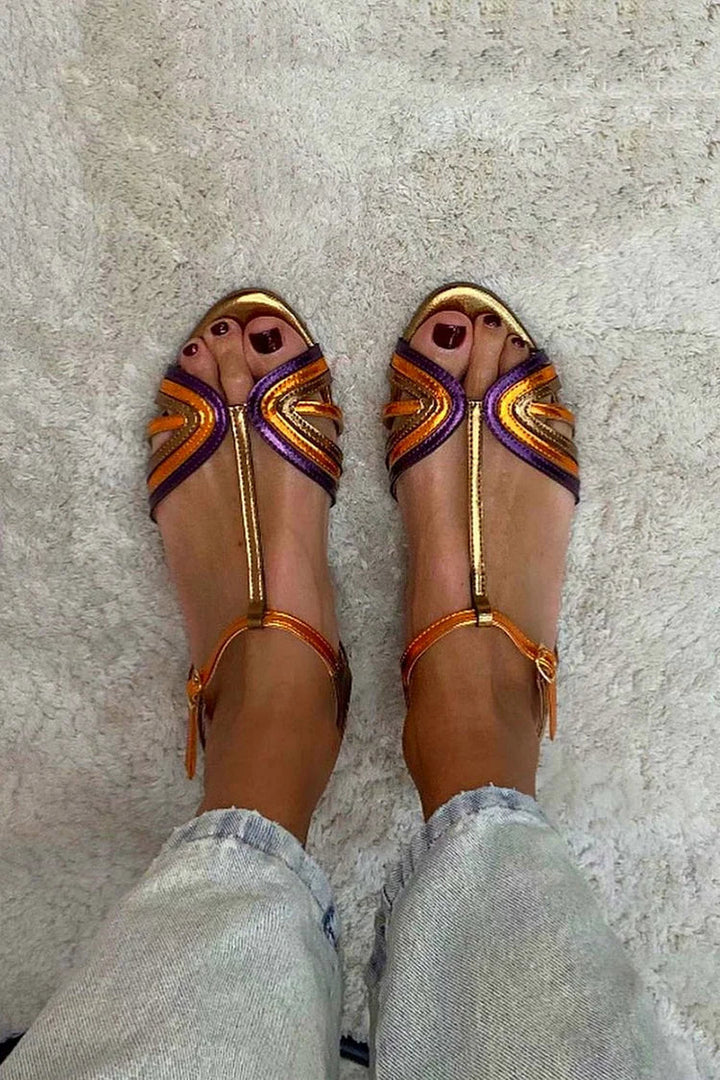 Viviana | Sandalen Mediterrane Kleuren