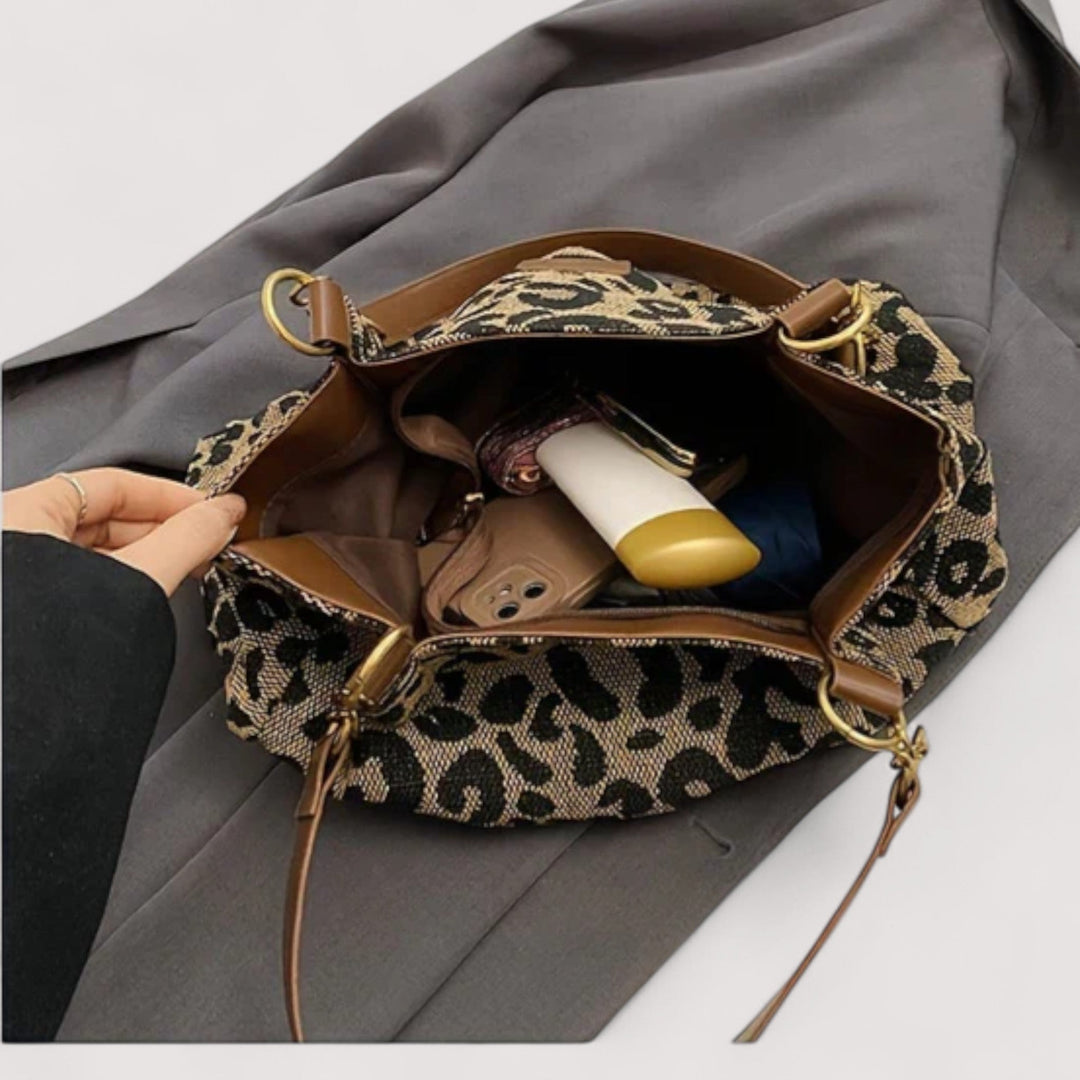 Lévrier – Luipaard Canvas Shoppen Tas