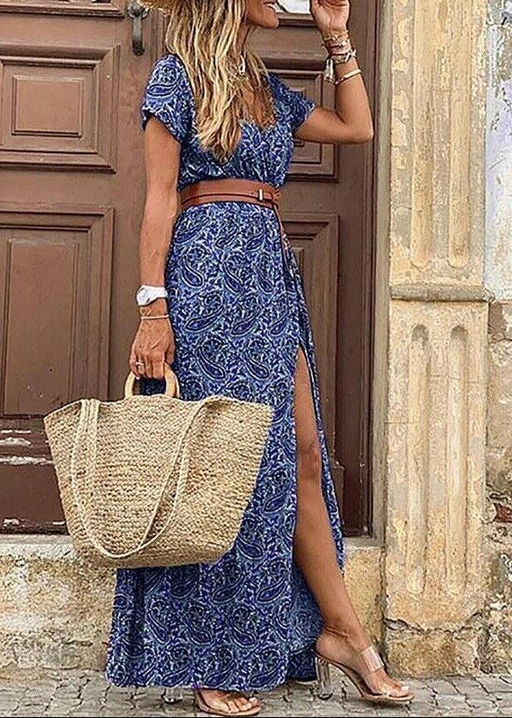 ANNABELLE | BOHO MAXI JURK