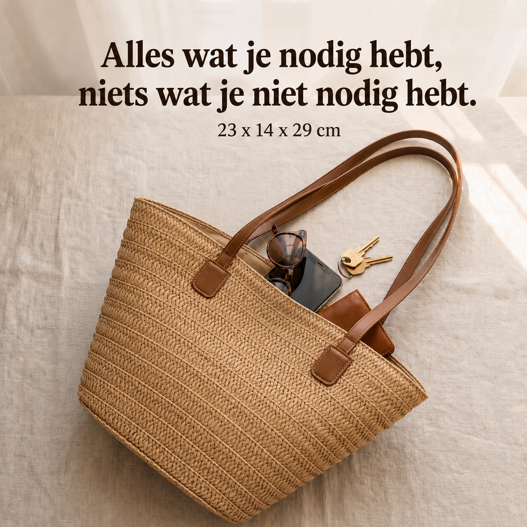 Sandra | Elegante Gevlochten Tas