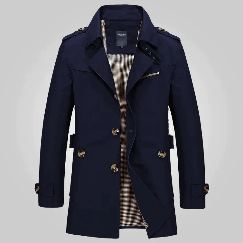 William | Elegante trenchcoat knopen