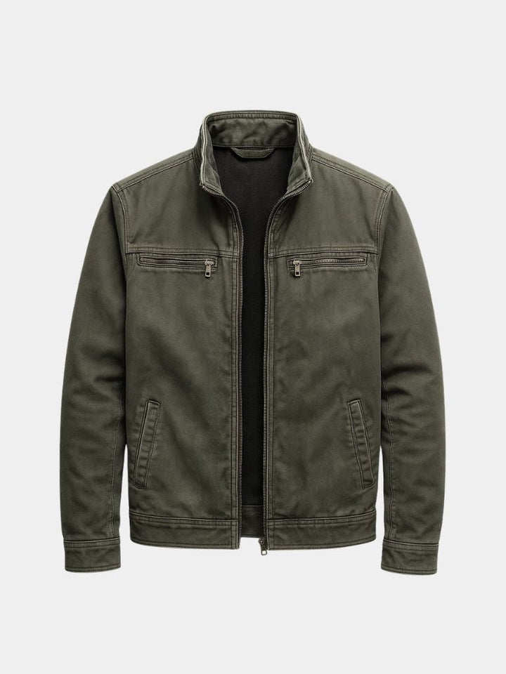 Van Laarhoven® |  Vintage Olijfgroene Field Jacket