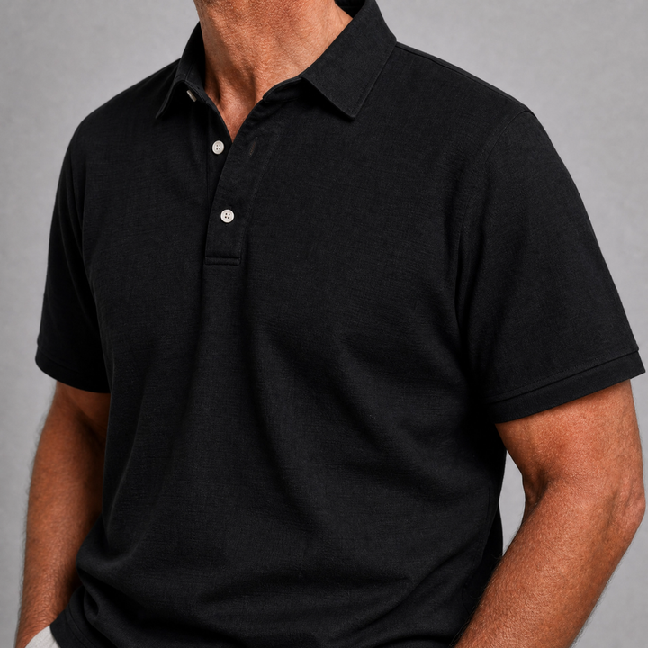 Tommaso | Elegante linnen polo