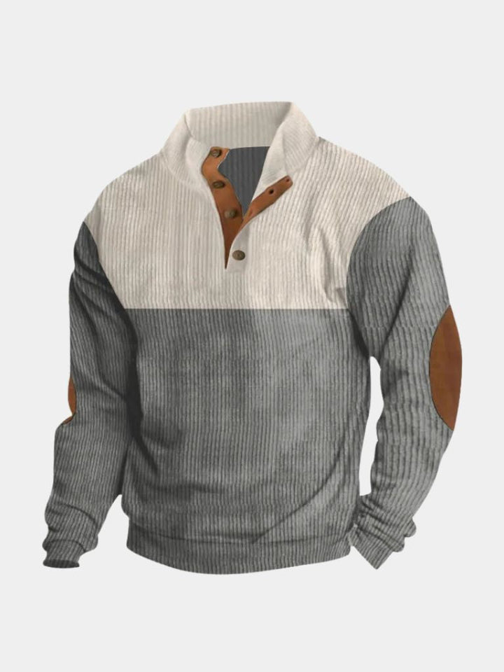 Van Laarhoven Mode | Retro herentrui met hoge kraag