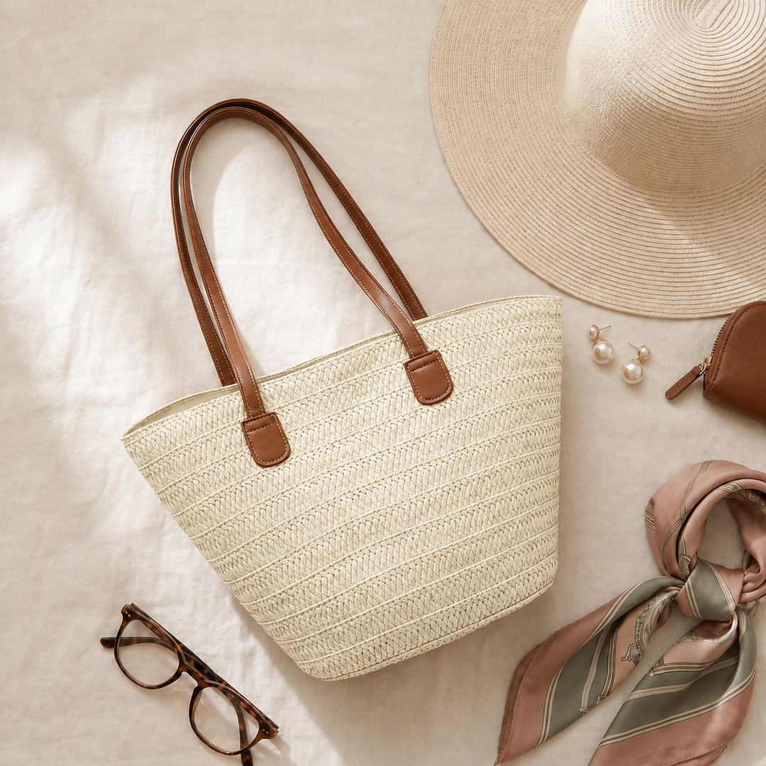 Sandra | Elegante Gevlochten Tas