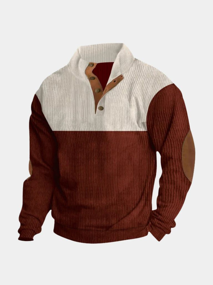 Van Laarhoven Mode | Retro herentrui met hoge kraag