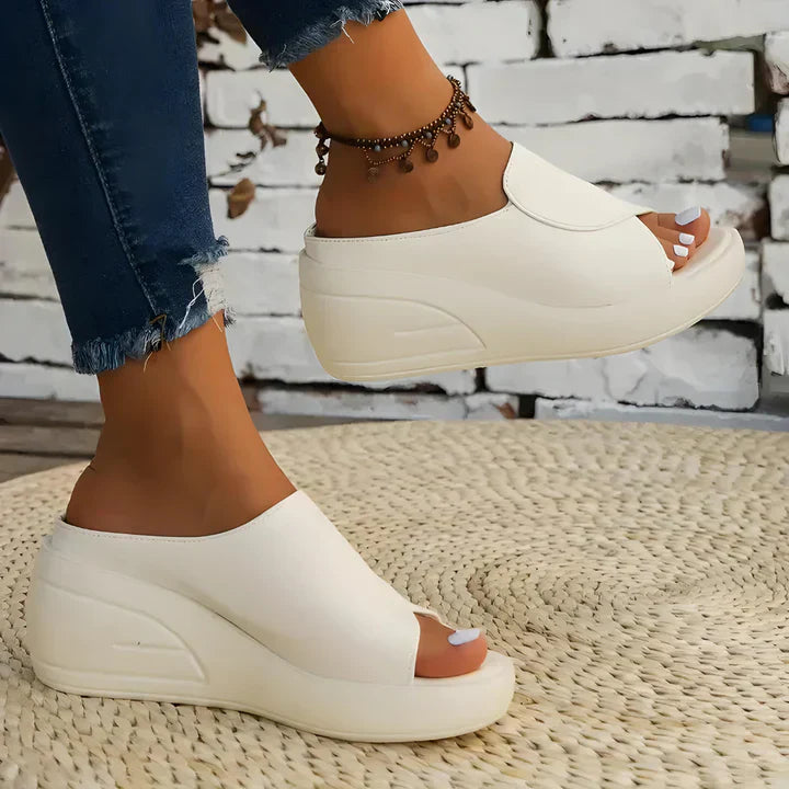 Eliza™ – Orthopedische Slip-on Wedge Sandalen