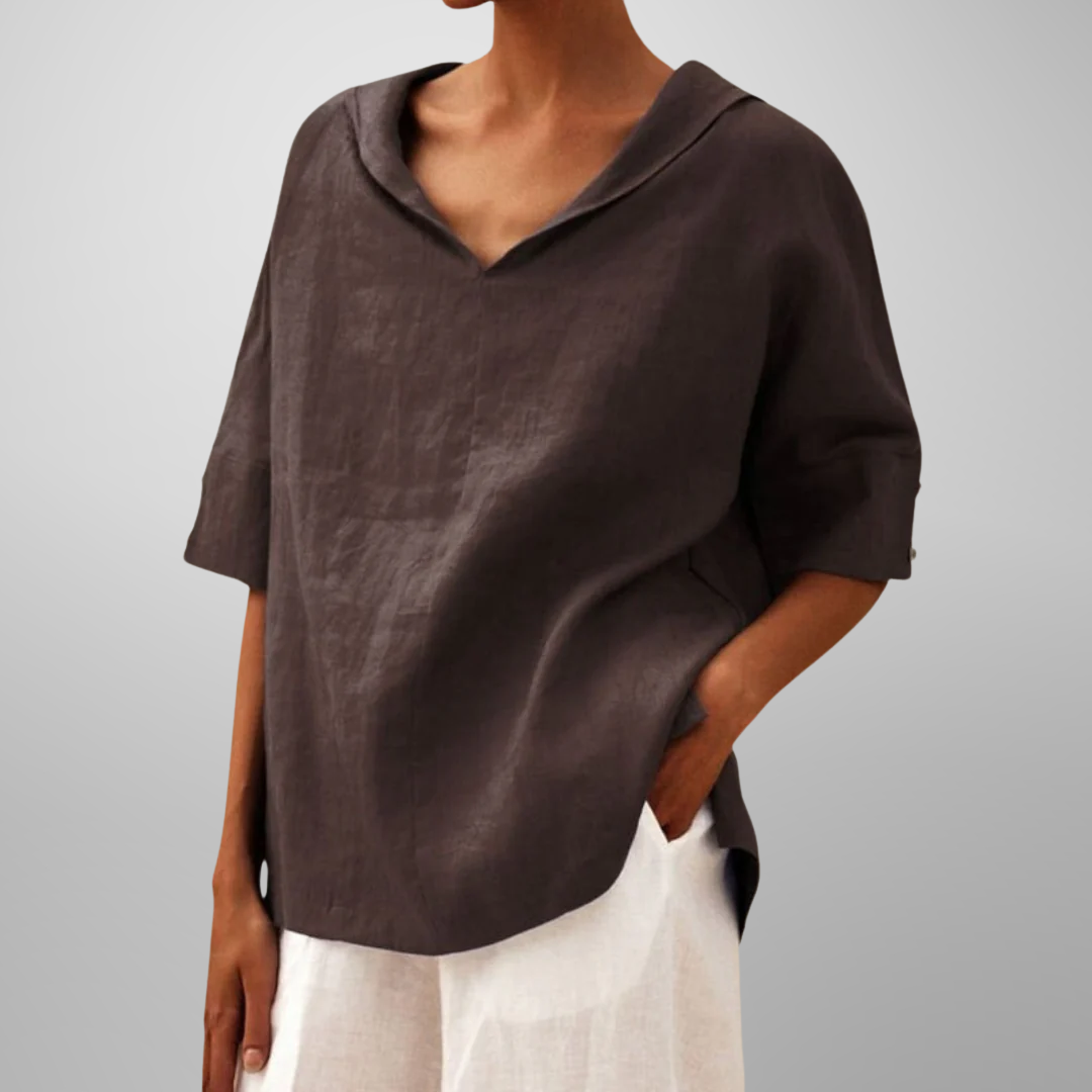Lucy – Katoenen Losse Blouse