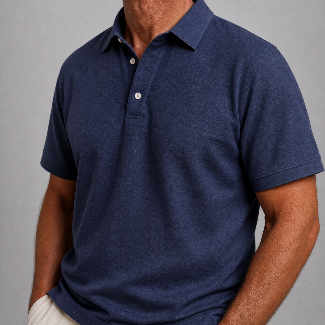Tommaso | Elegante linnen polo