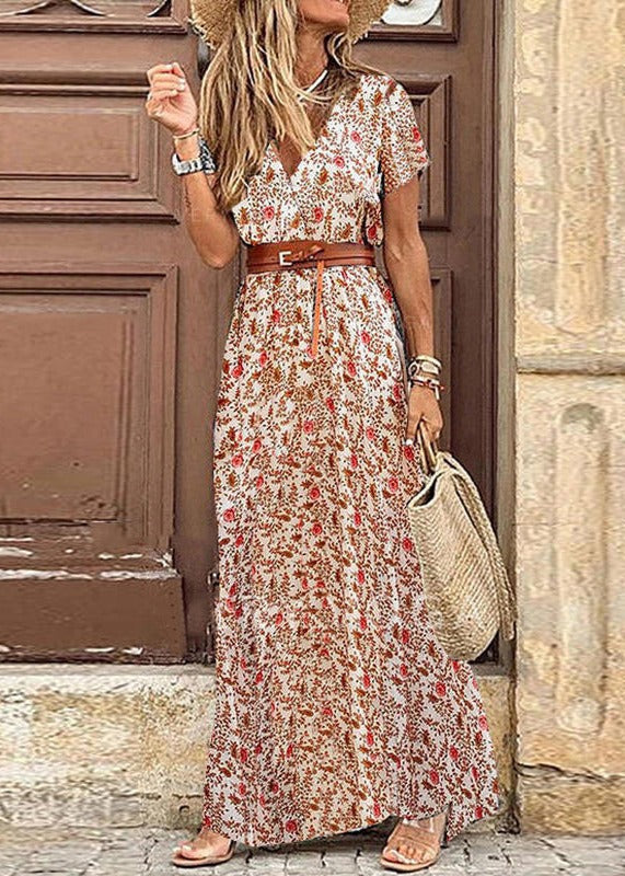 ANNABELLE | BOHO MAXI JURK