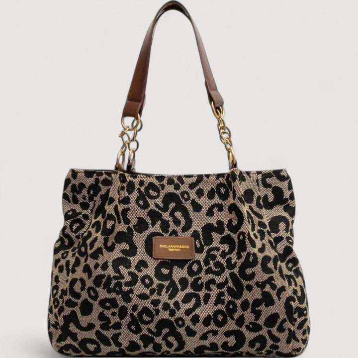 Lévrier – Luipaard Canvas Shoppen Tas