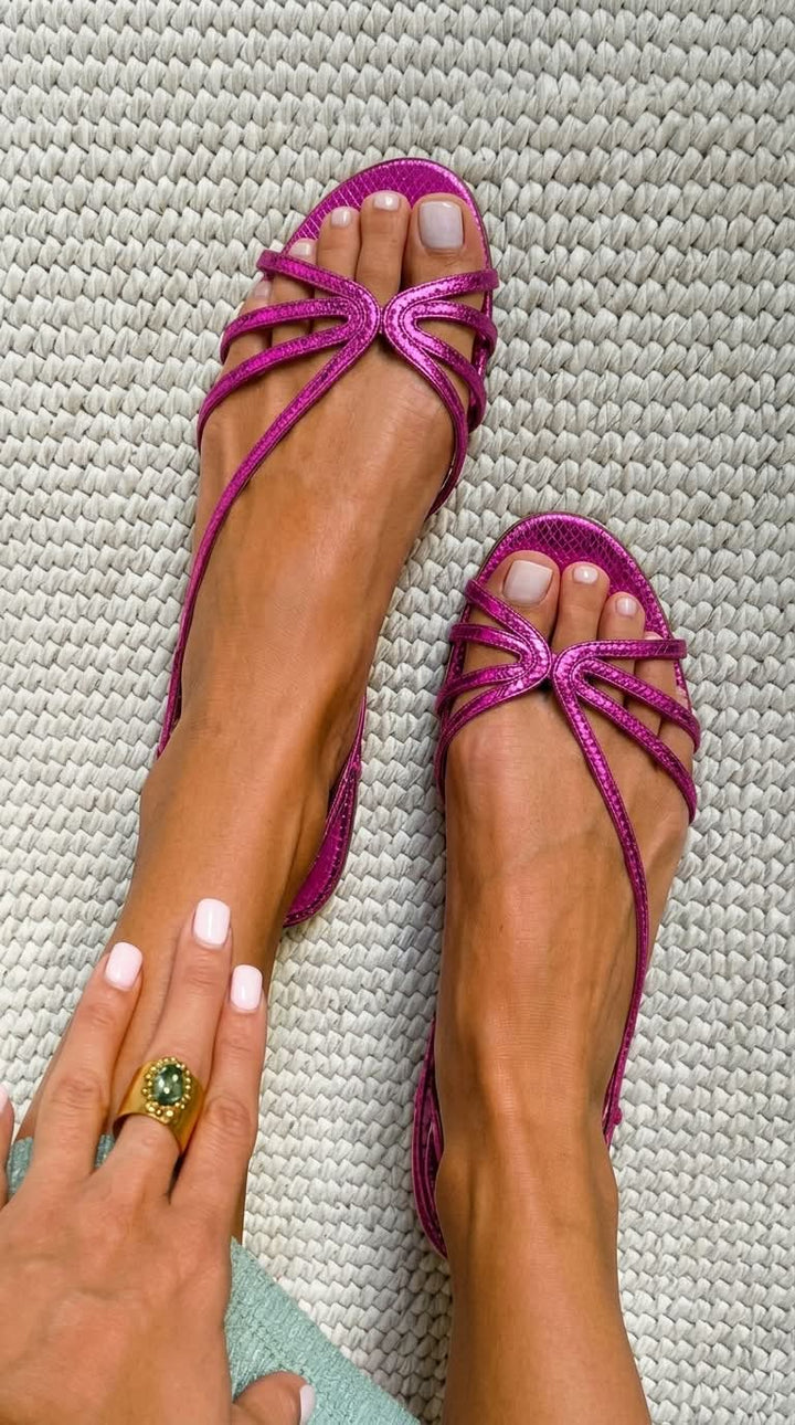 Ginevra | Gouden Sandalen Zomer Elegantie