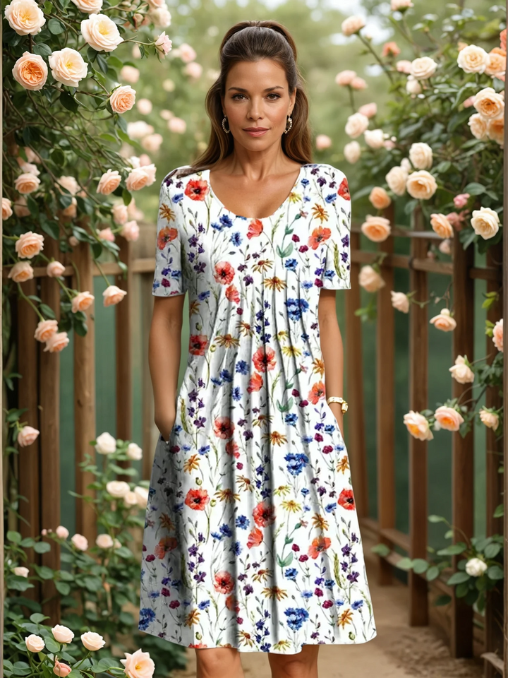 HARPER | ELEGANTE JURK MET BUIKBEDDEKKING