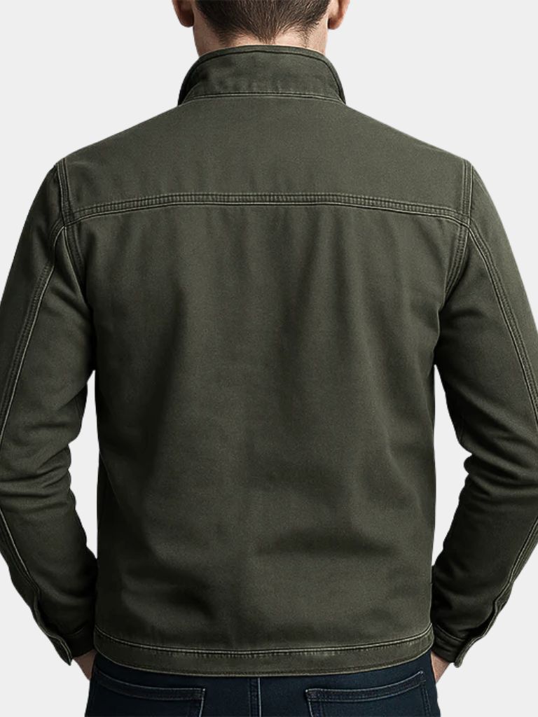 Van Laarhoven® |  Vintage Olijfgroene Field Jacket